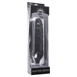 Master Series Mamba Cock Sheath Noir 16.5 x 4.5 cm